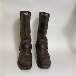 Harley Davidson motorcycle boots